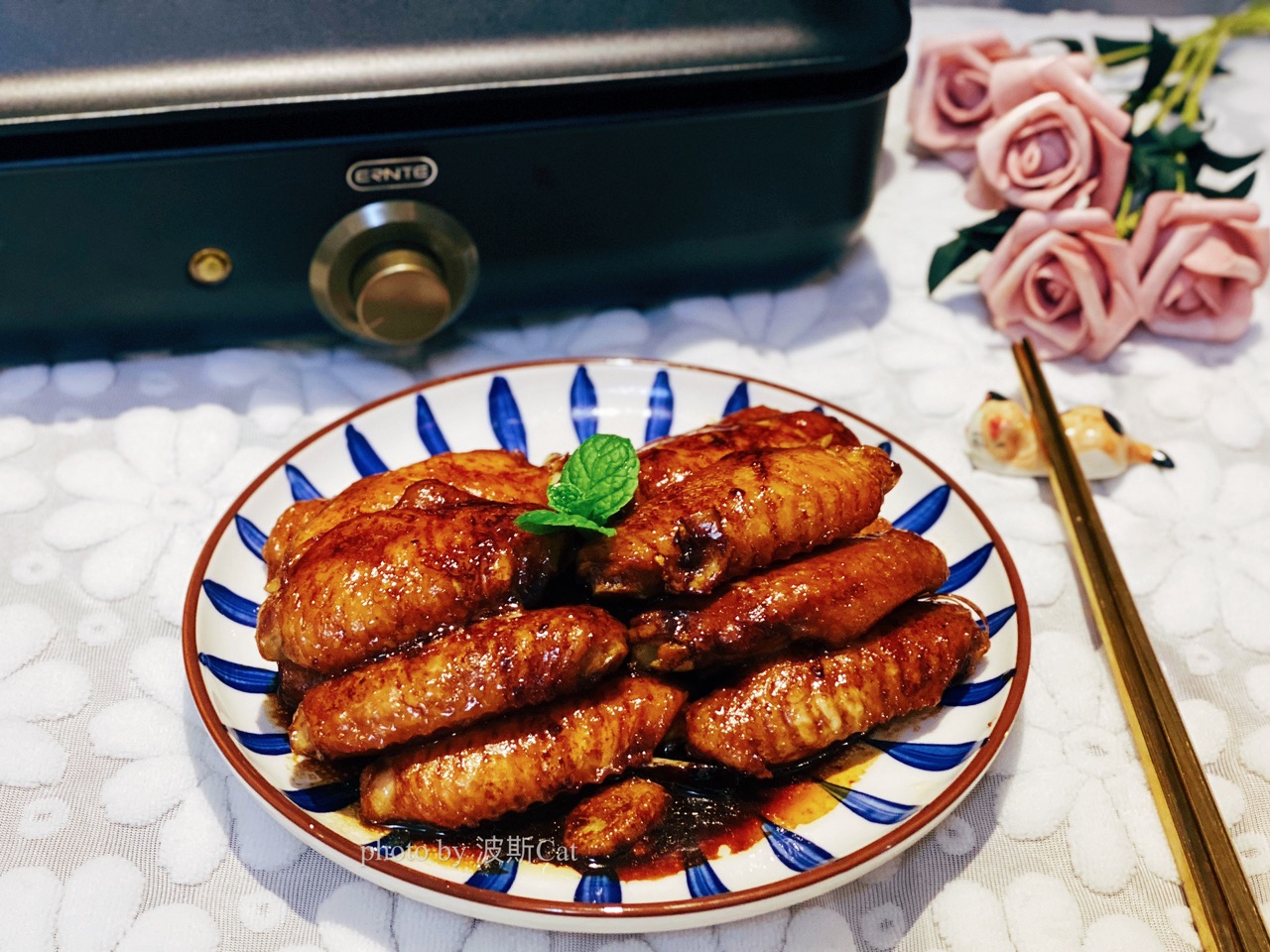 广东特色菜-鼓油皇鸡翼