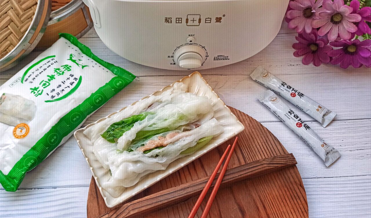 广式肠粉--鸳鸯肠