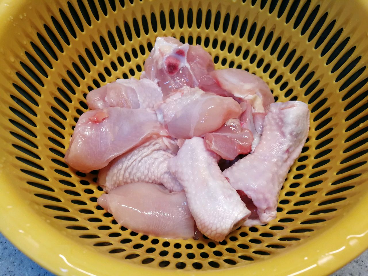 桂花栗子鸡