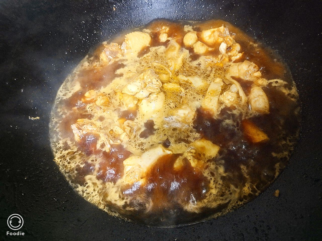 桂花味红烧鸡肉