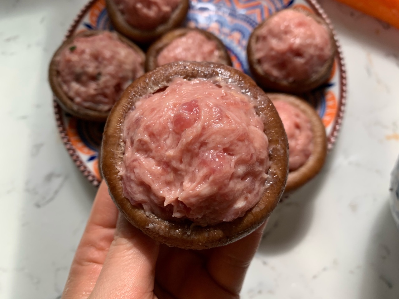 过年必备一帆风顺香菇酿肉