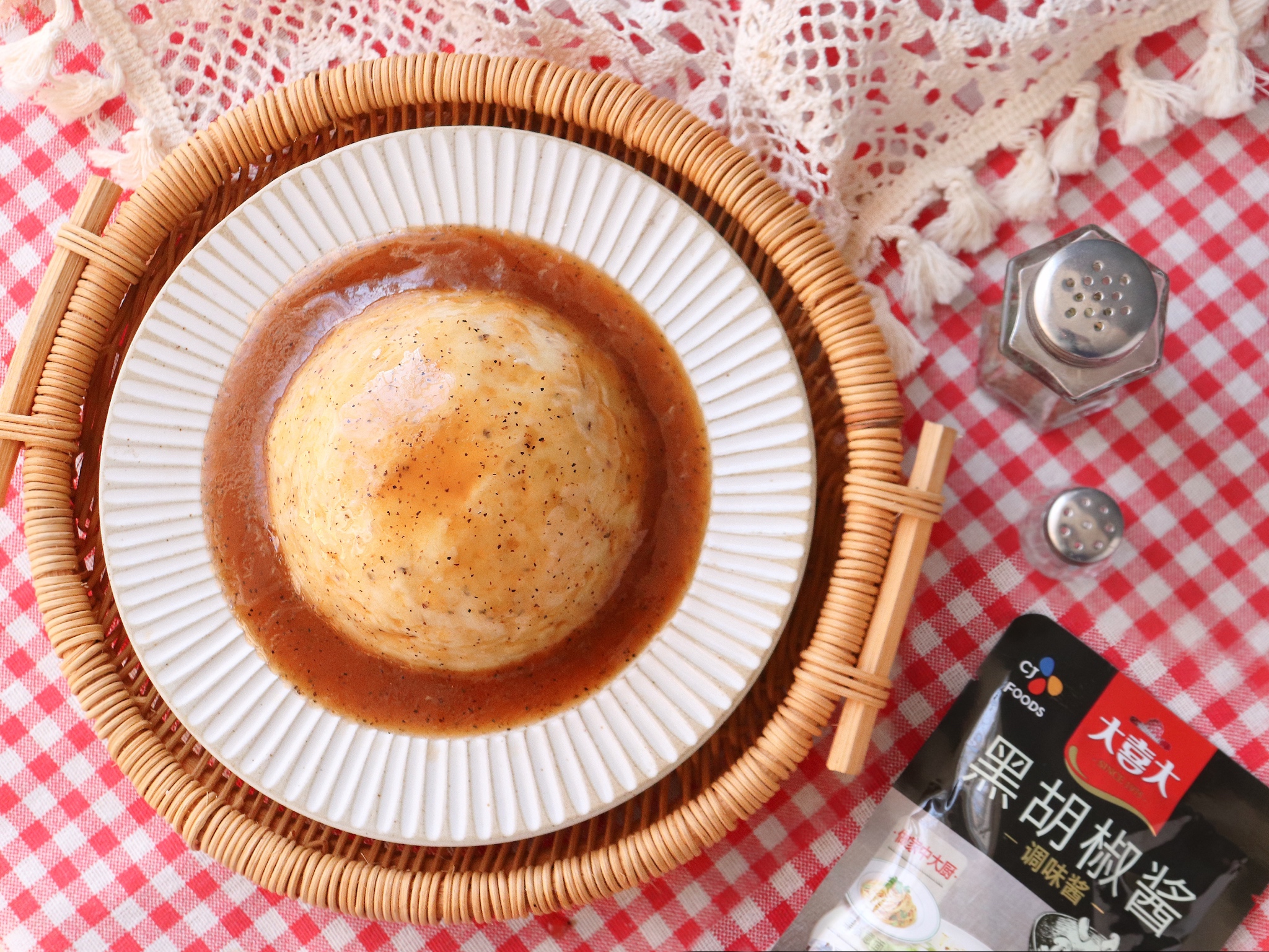 过年搞出来点气氛！复刻西餐厅的味道·黑胡椒土豆泥