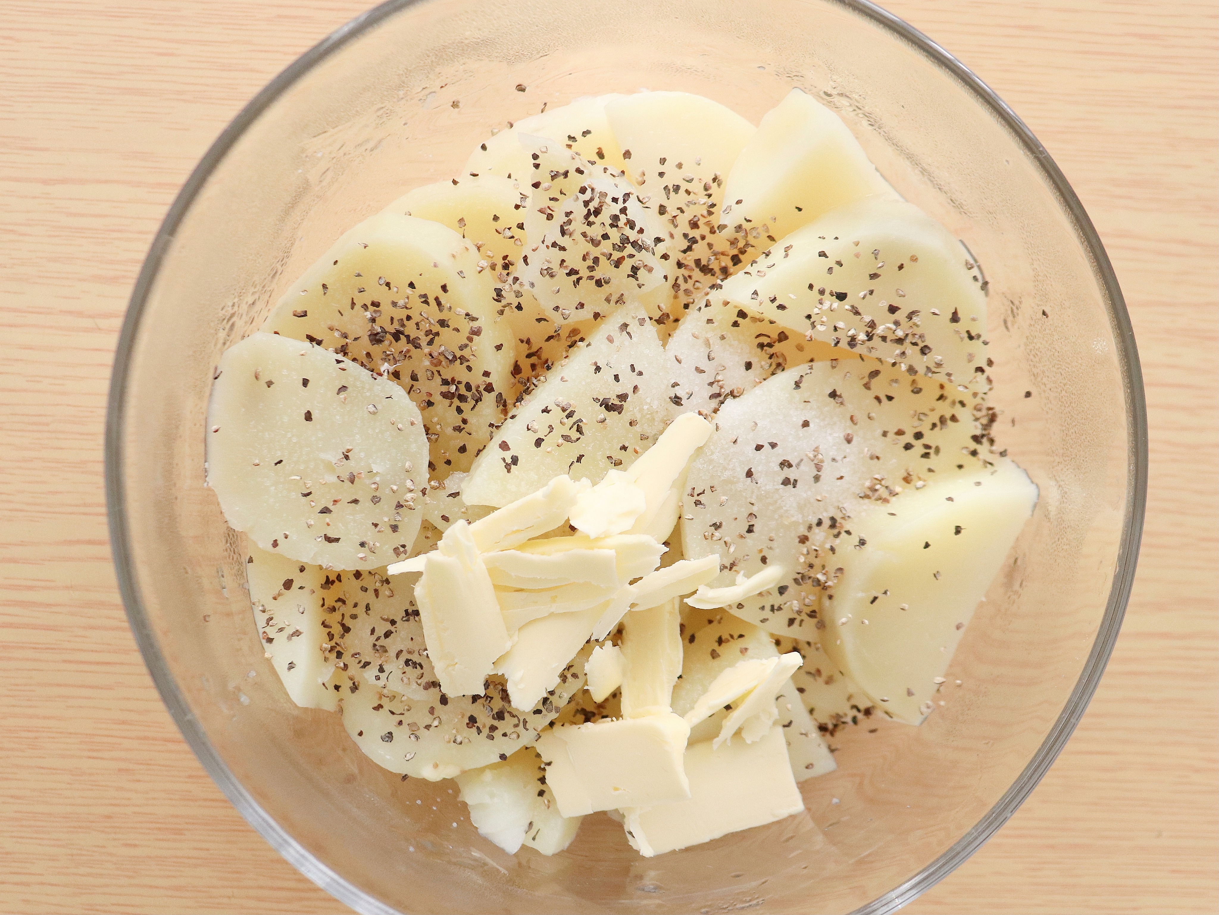 过年搞出来点气氛！复刻西餐厅的味道·黑胡椒土豆泥