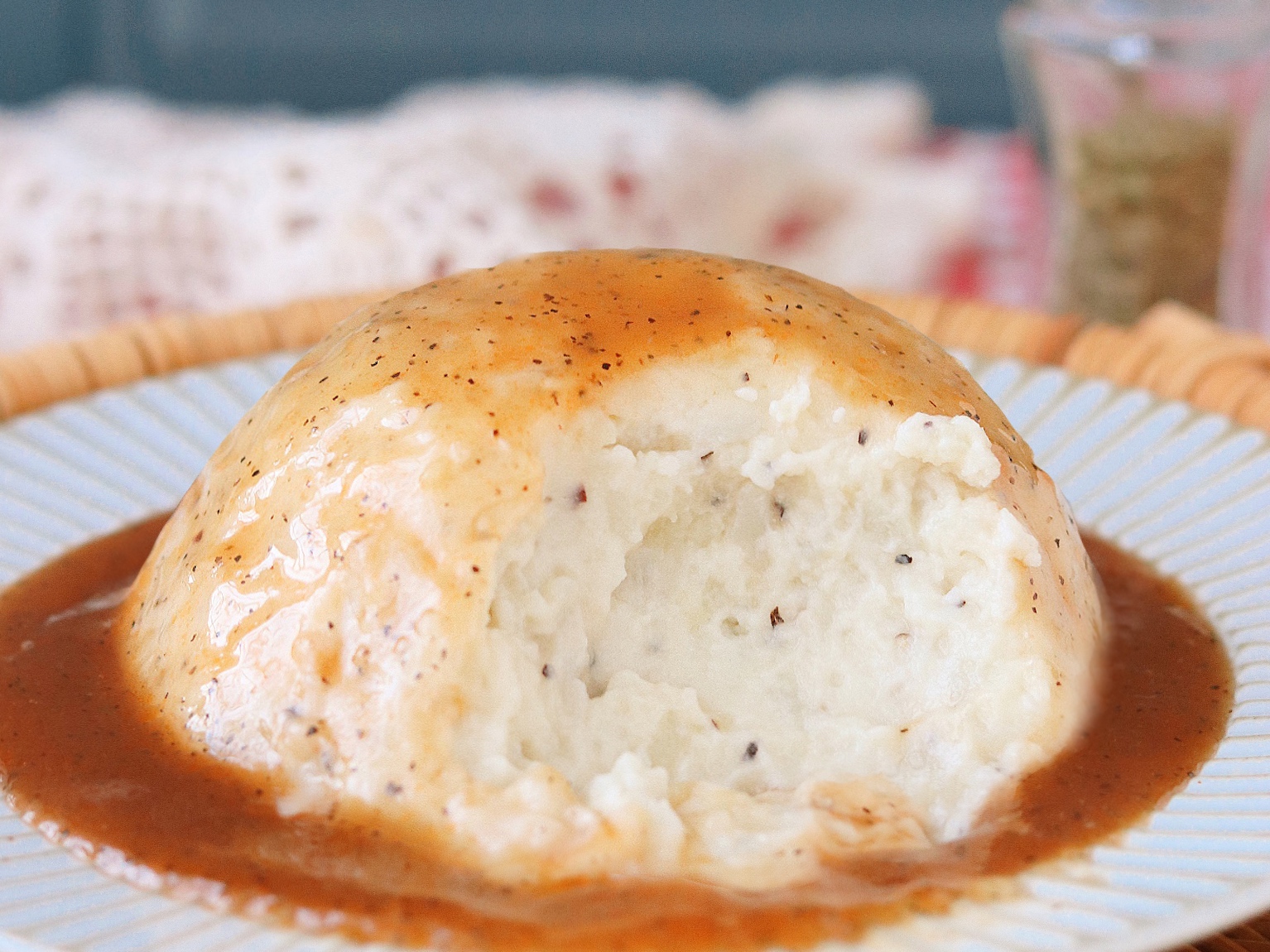 过年搞出来点气氛！复刻西餐厅的味道·黑胡椒土豆泥