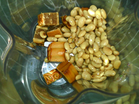 果仁月饼熟豆豆浆