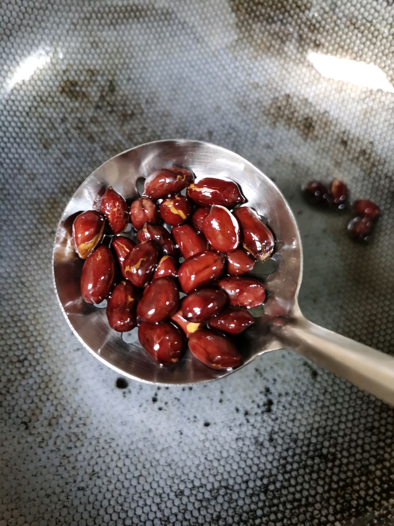 果仁芝麻拌菠菜