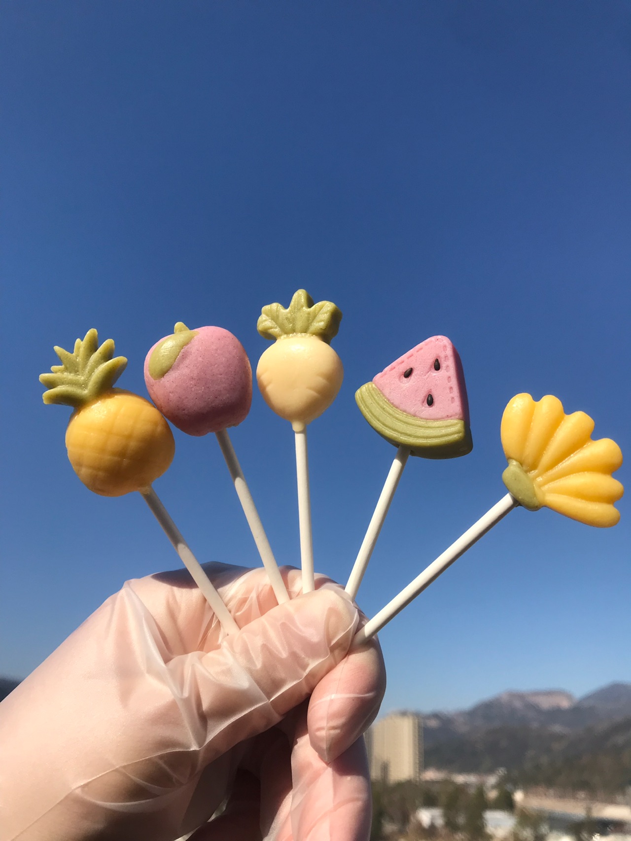 果蔬牛奶棒棒糖