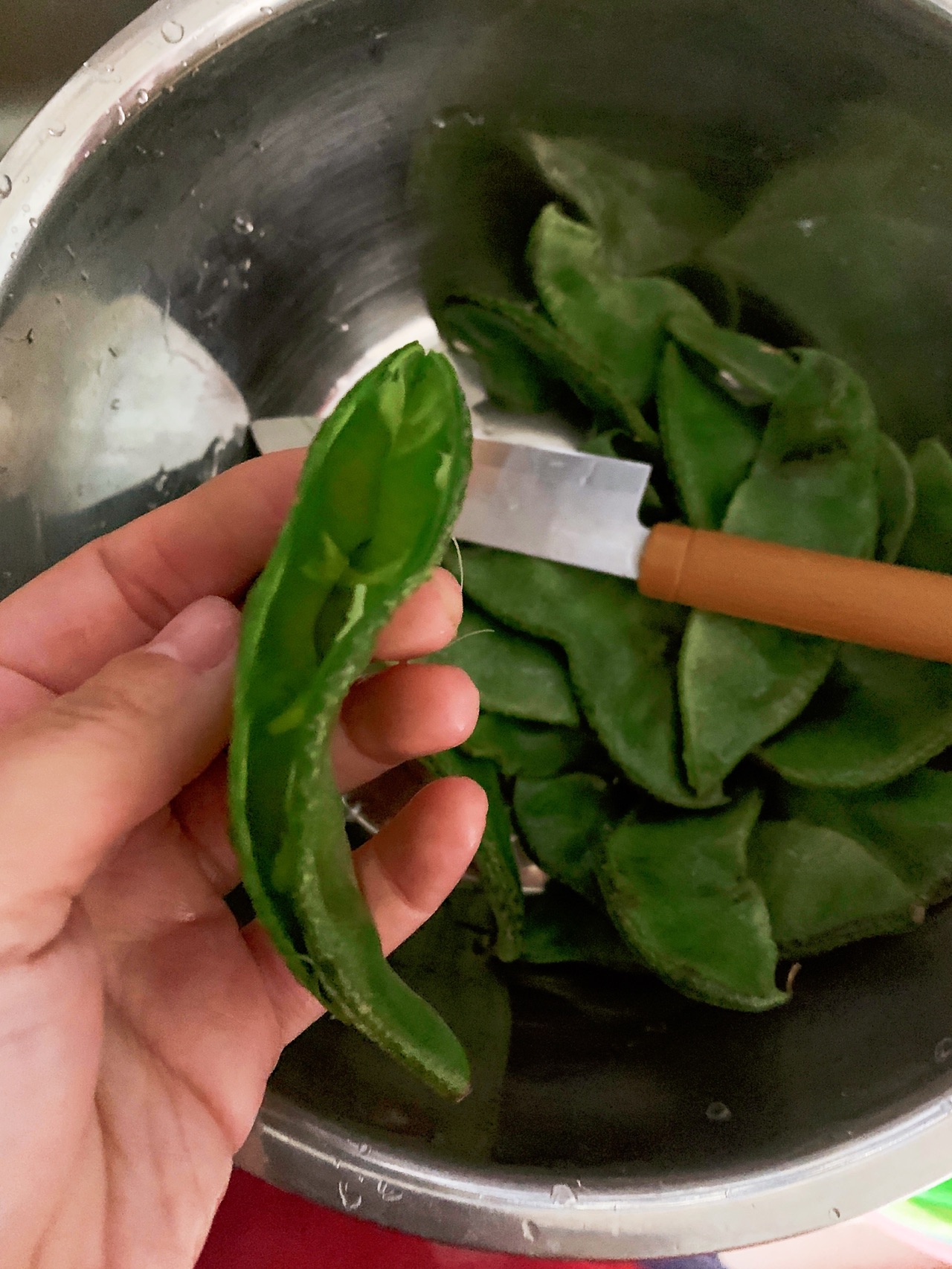 锅塌豆腐酿扁豆