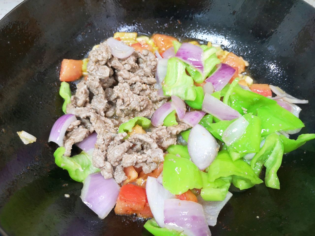 过油肉拌面