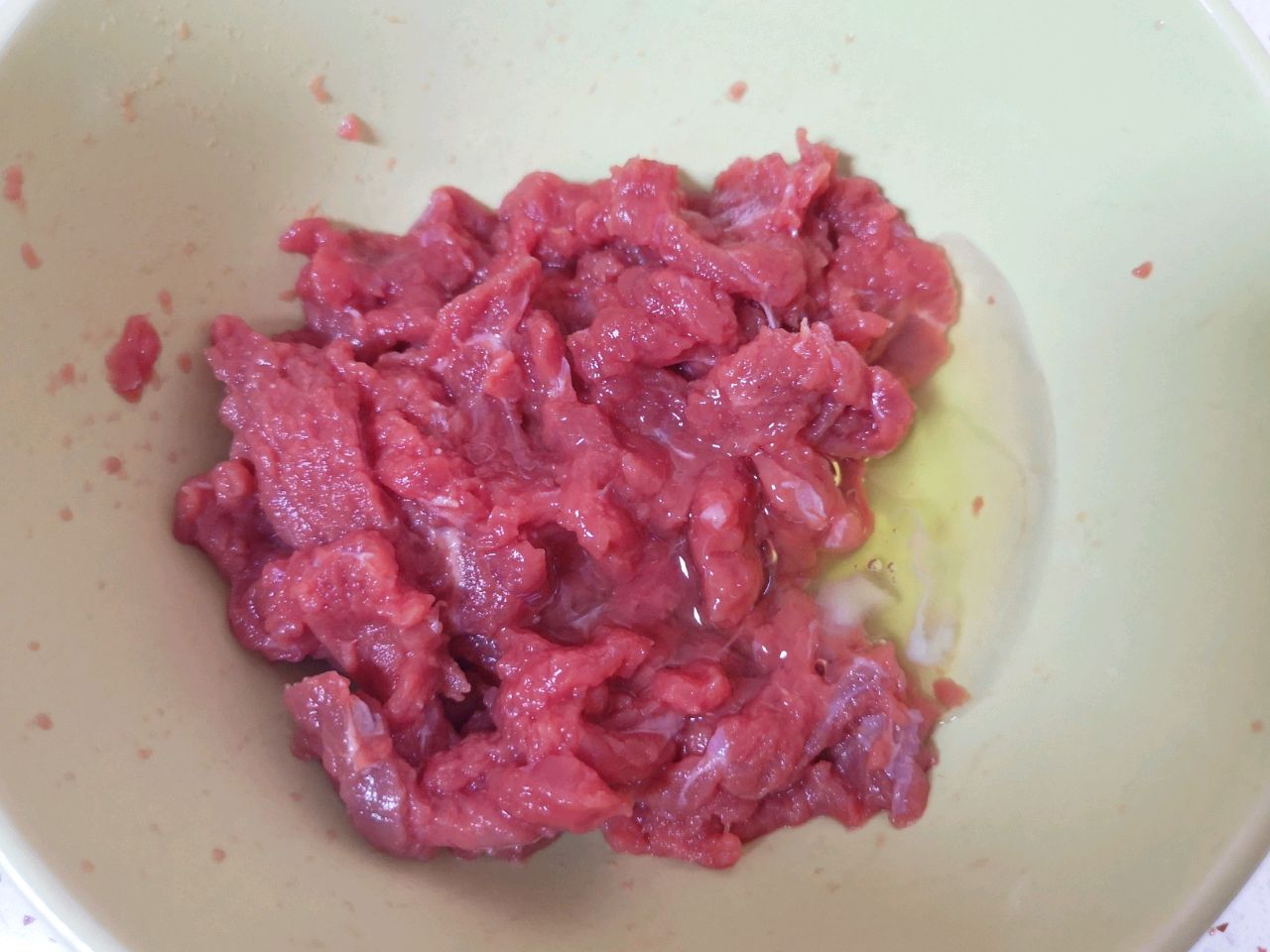 过油肉拌面