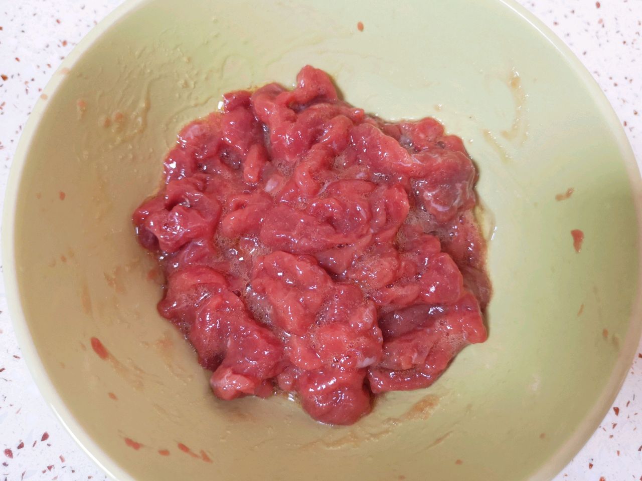 过油肉拌面