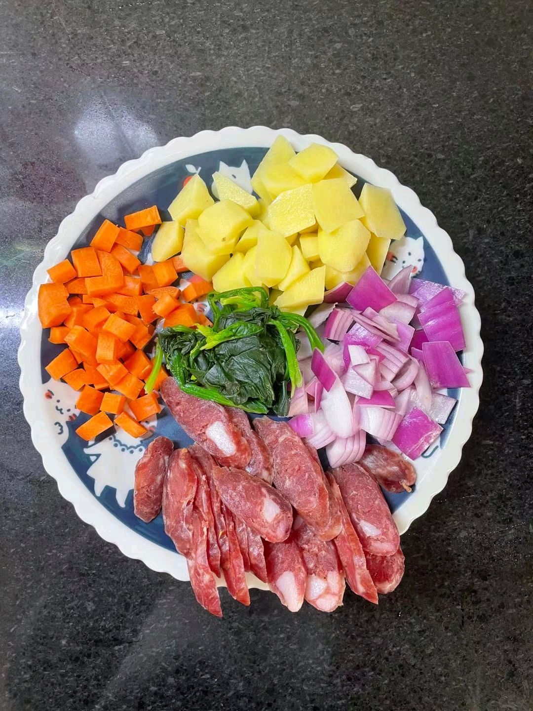 锅仔香肠饭自制