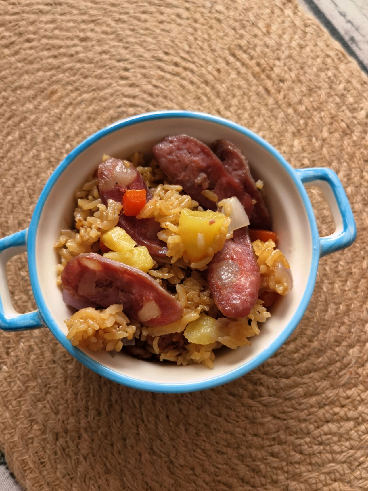 锅仔香肠饭自制
