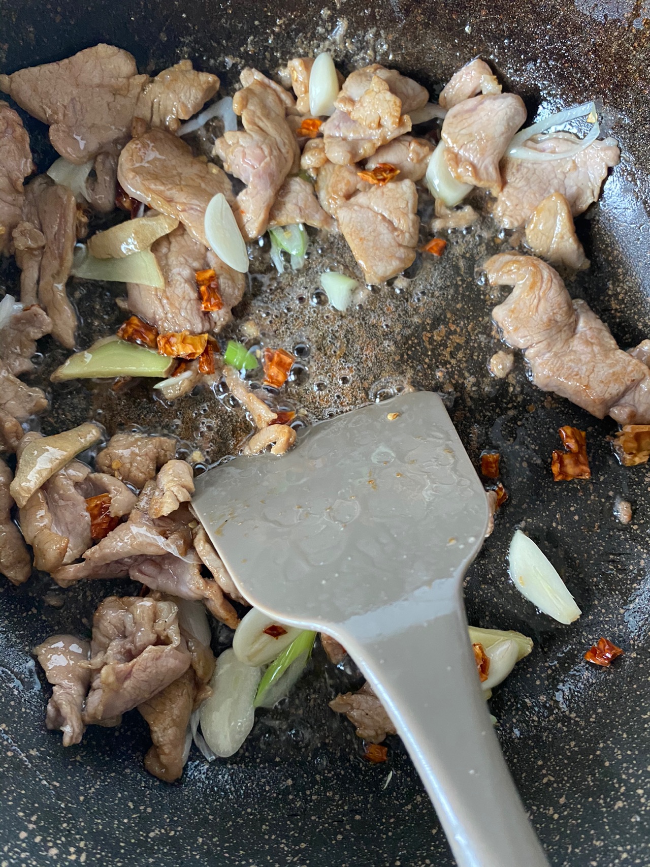 海带炒肉