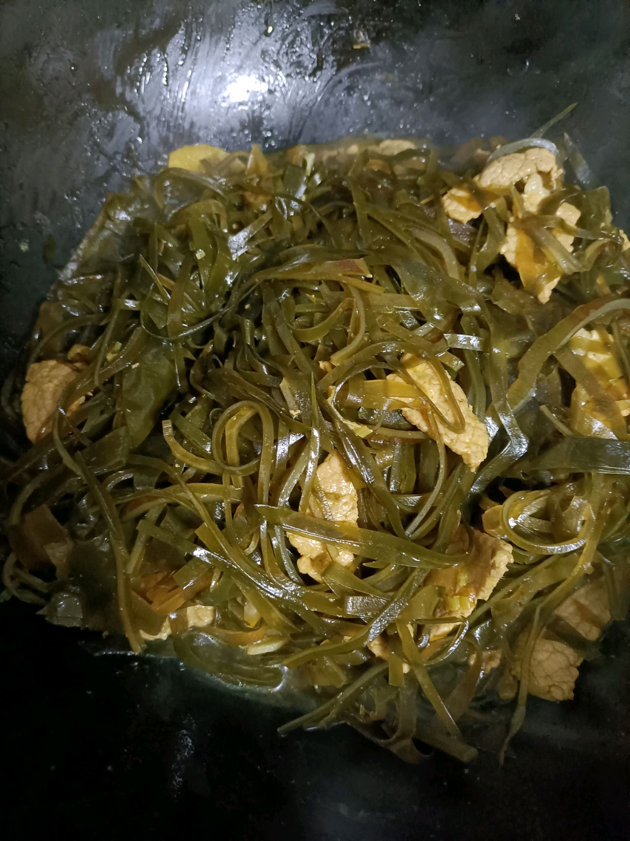 海带丝炒肉