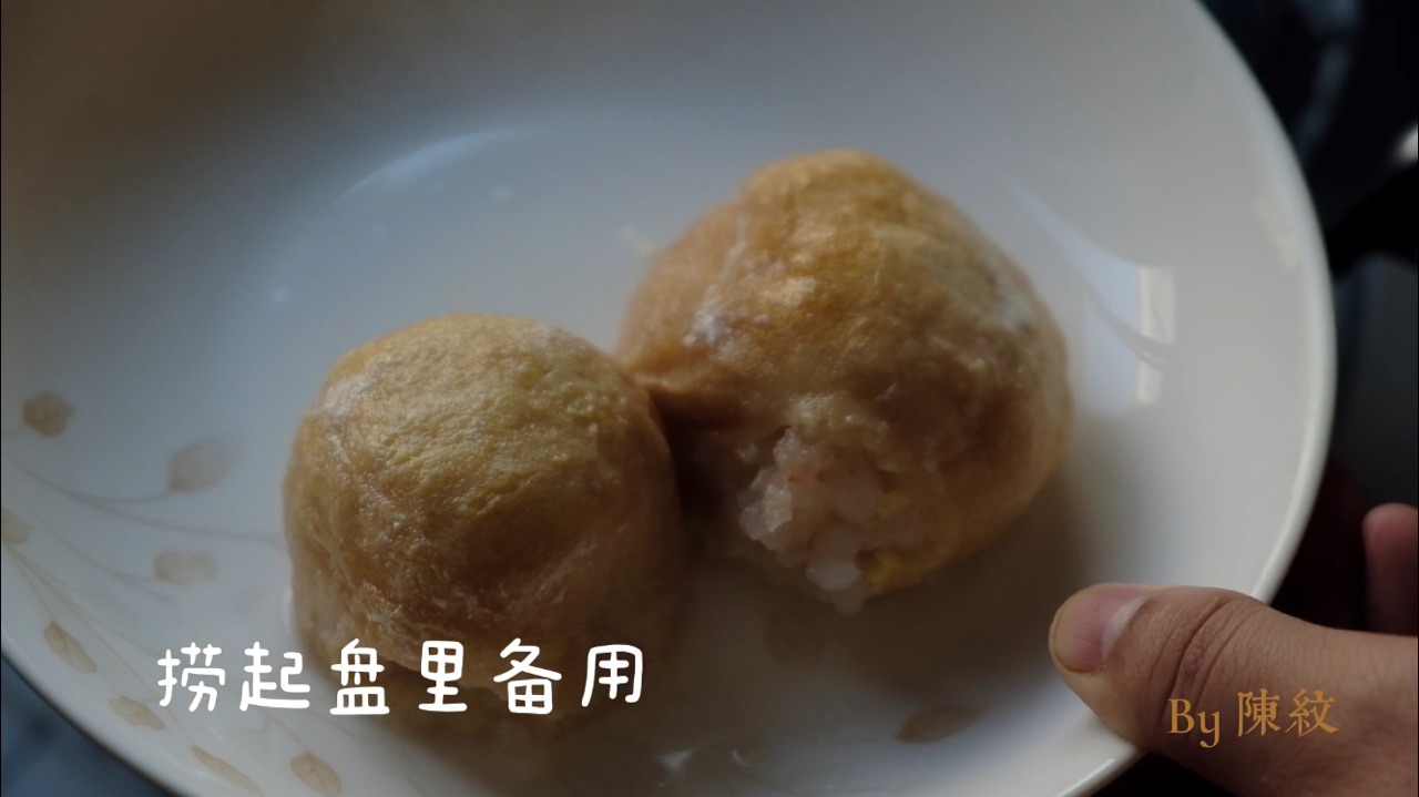 海底捞同款虾滑油面筋。