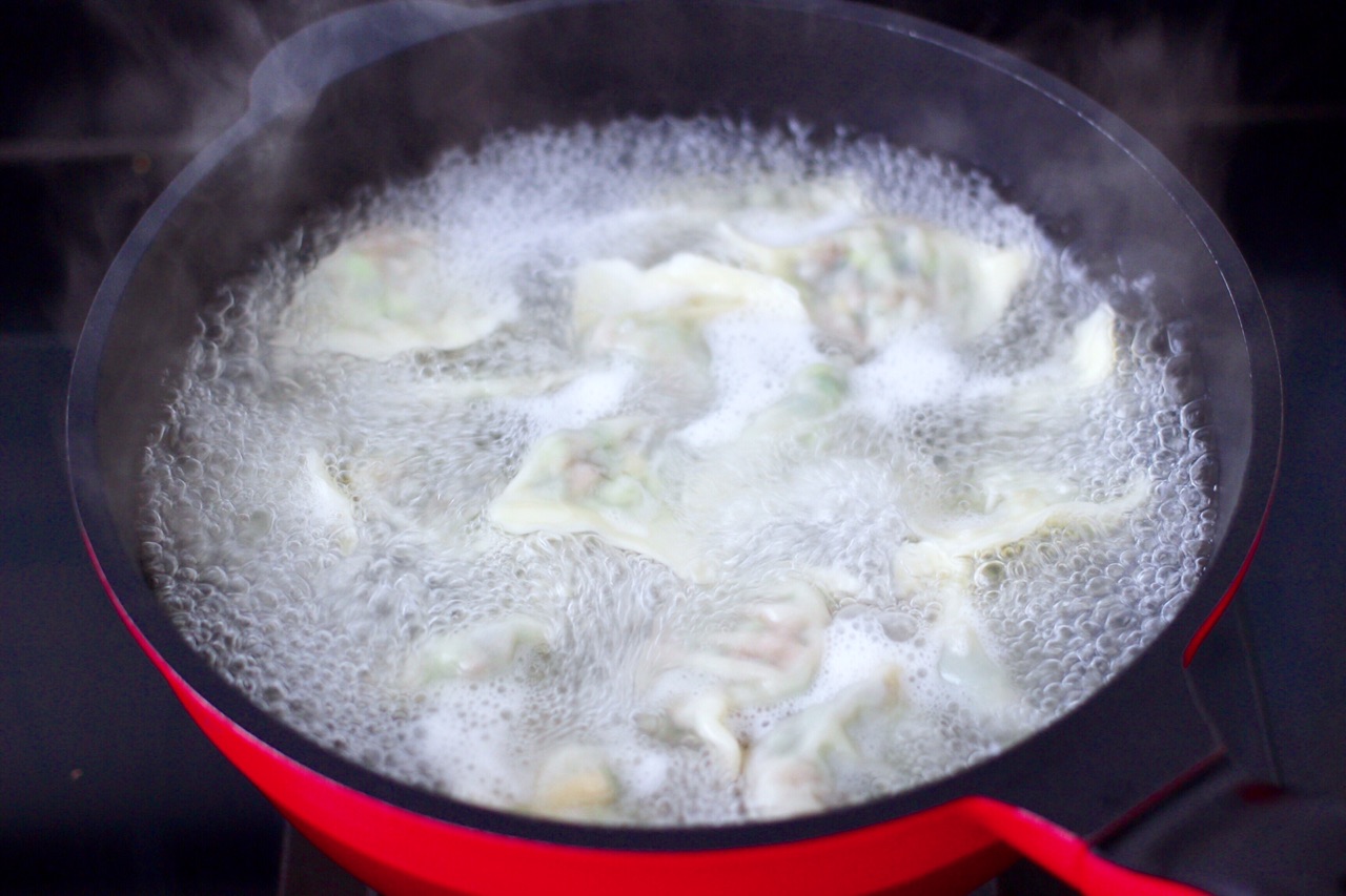 海虹韭菜猪肉水饺
