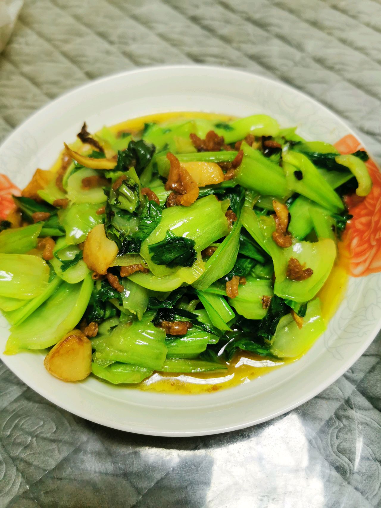 海米炒青菜