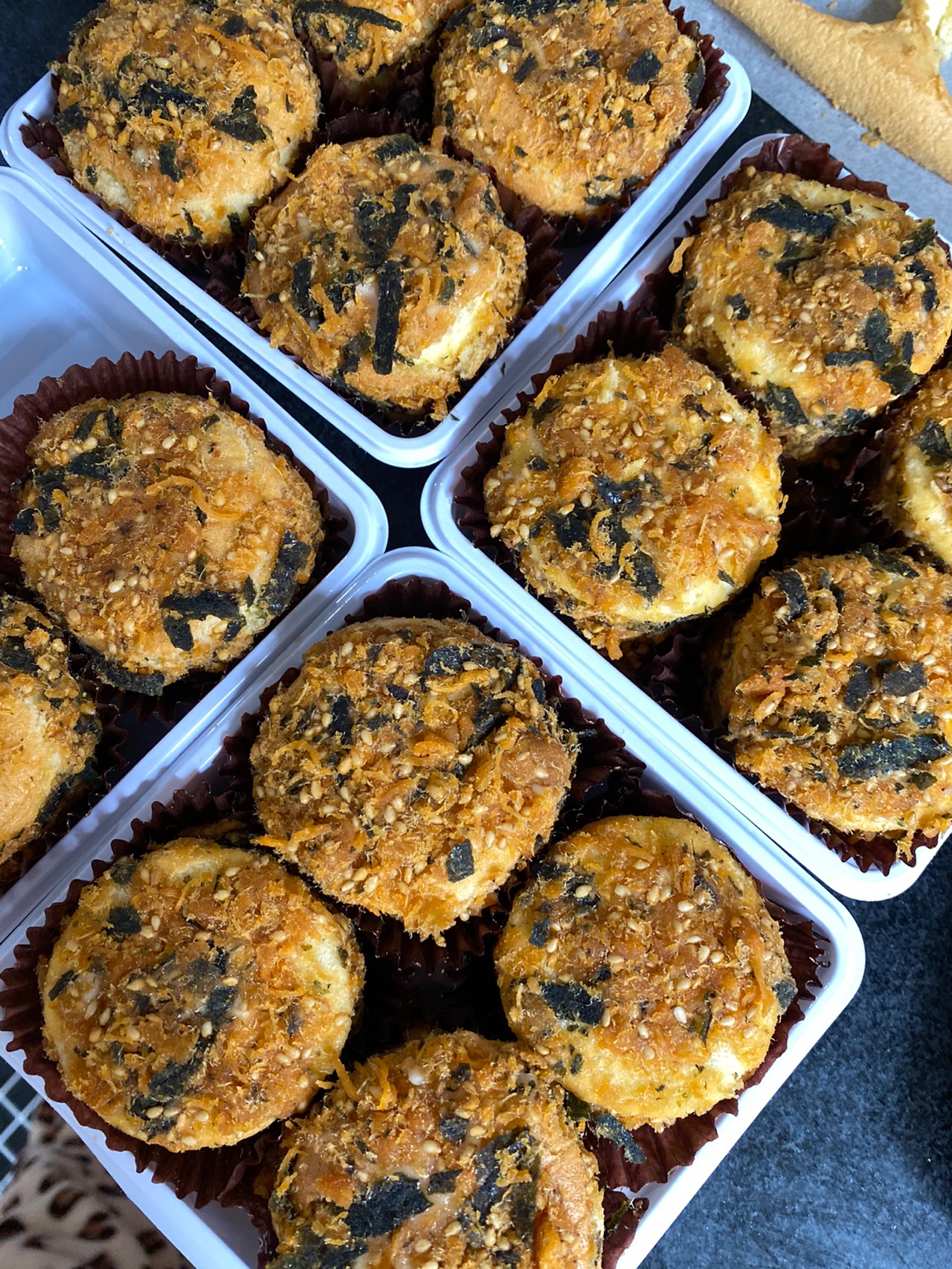 海苔肉松小贝