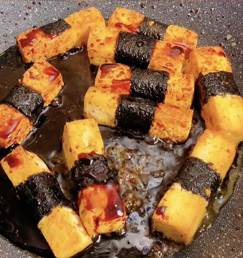 海苔照烧豆腐