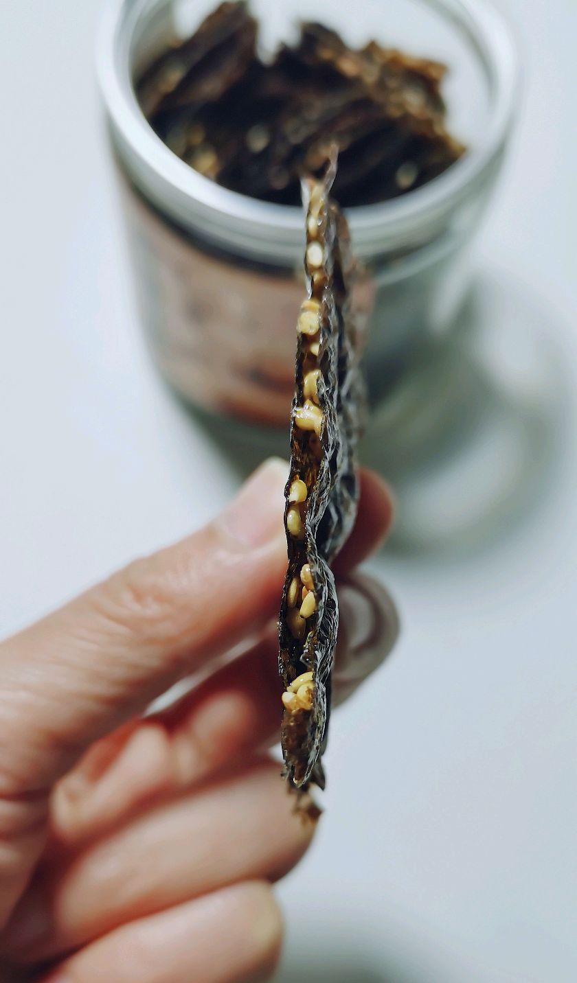 海苔芝麻夹心脆
