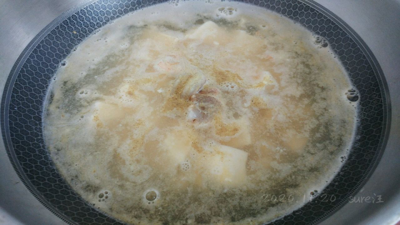 海味豆腐咸蛋羹