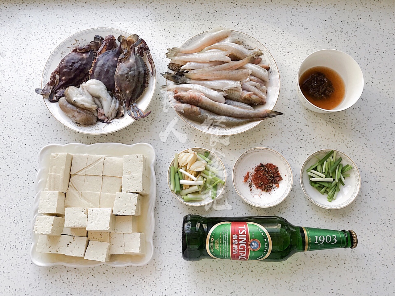 【海鲜炖豆腐】