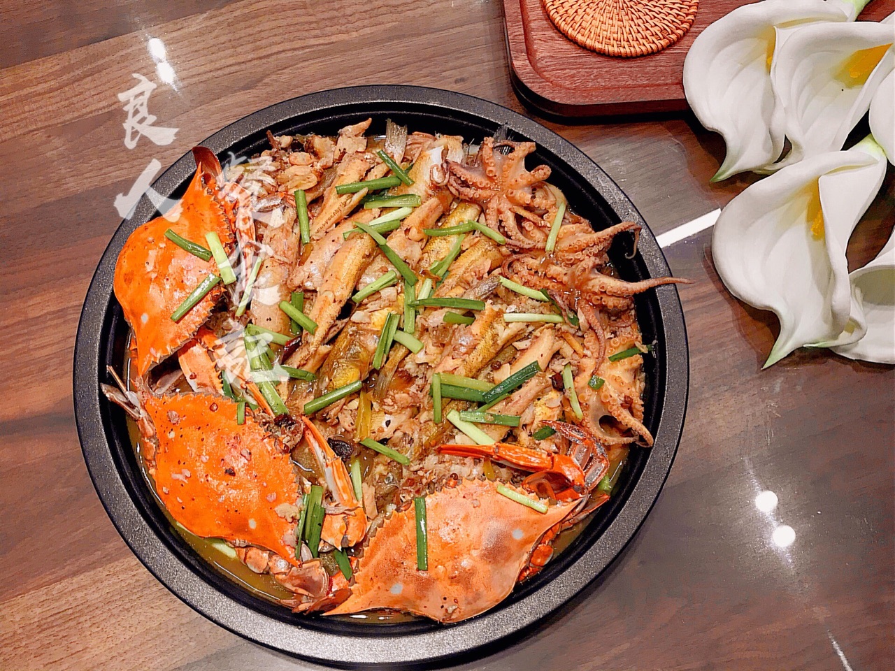【海鲜炖豆腐】
