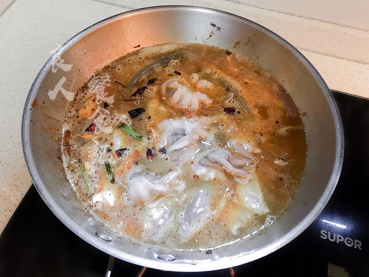 【海鲜炖豆腐】