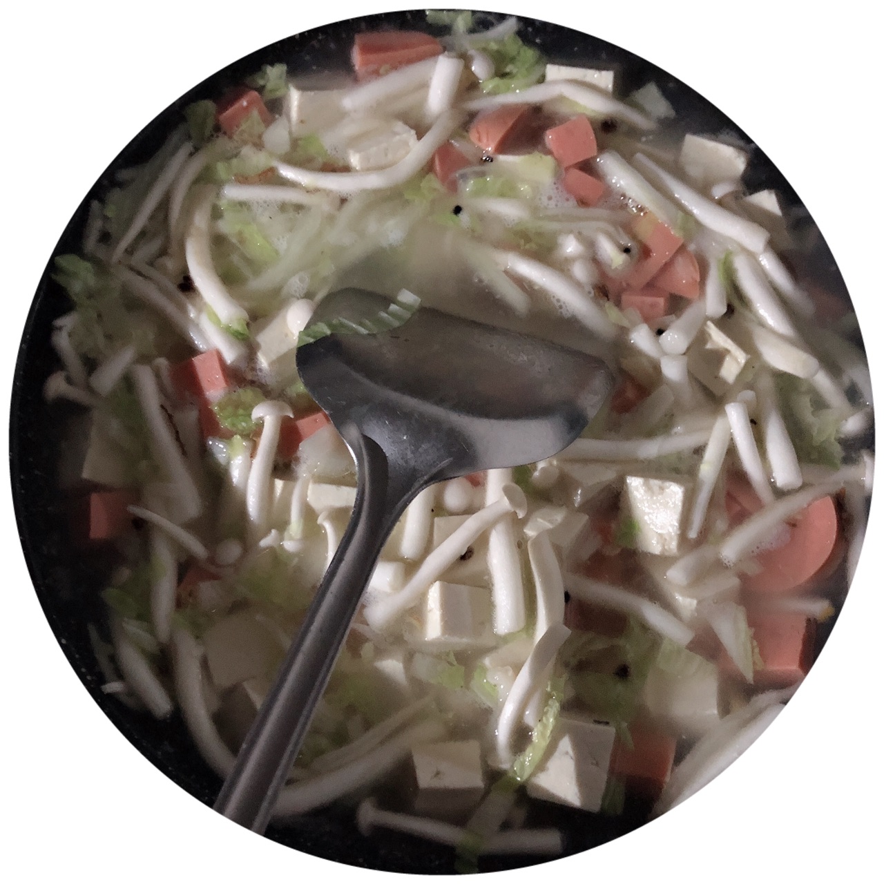 海鲜姑豆腐汤