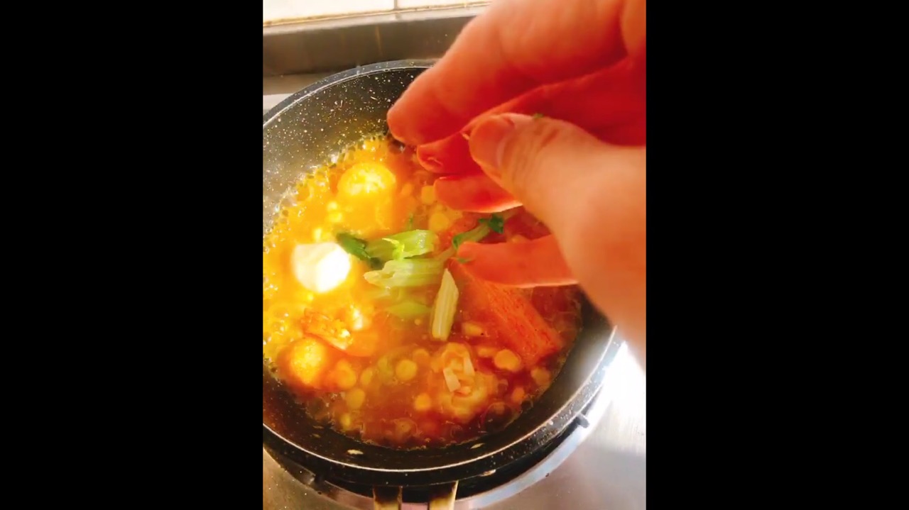 海鲜南瓜汤