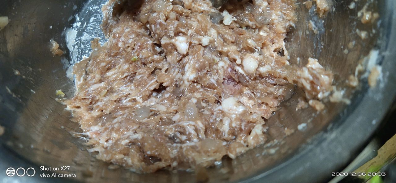 海鲜牛肉煎饺