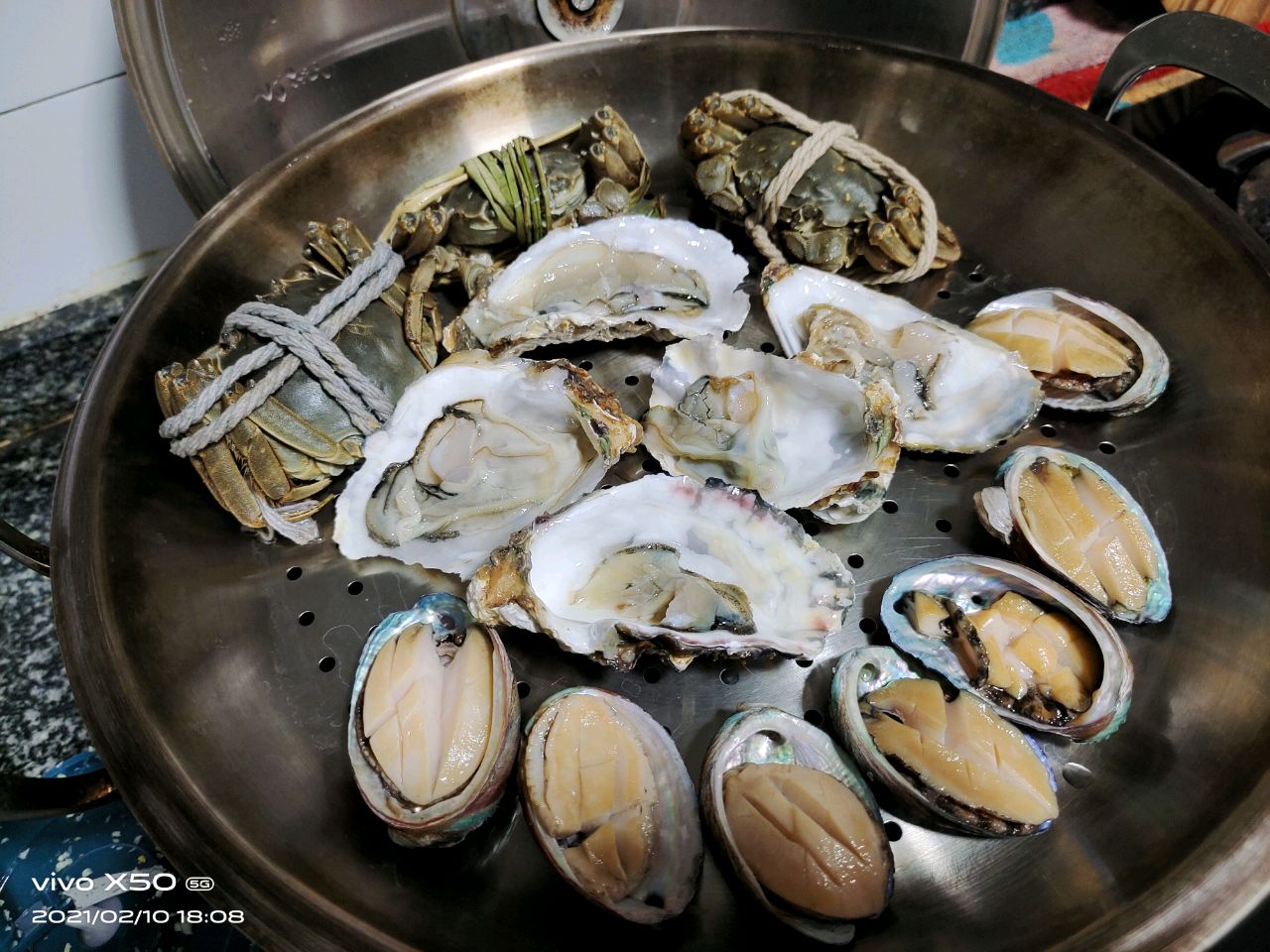 海鲜拼盘