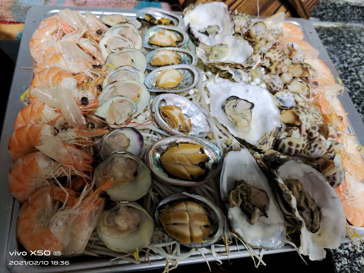 海鲜拼盘