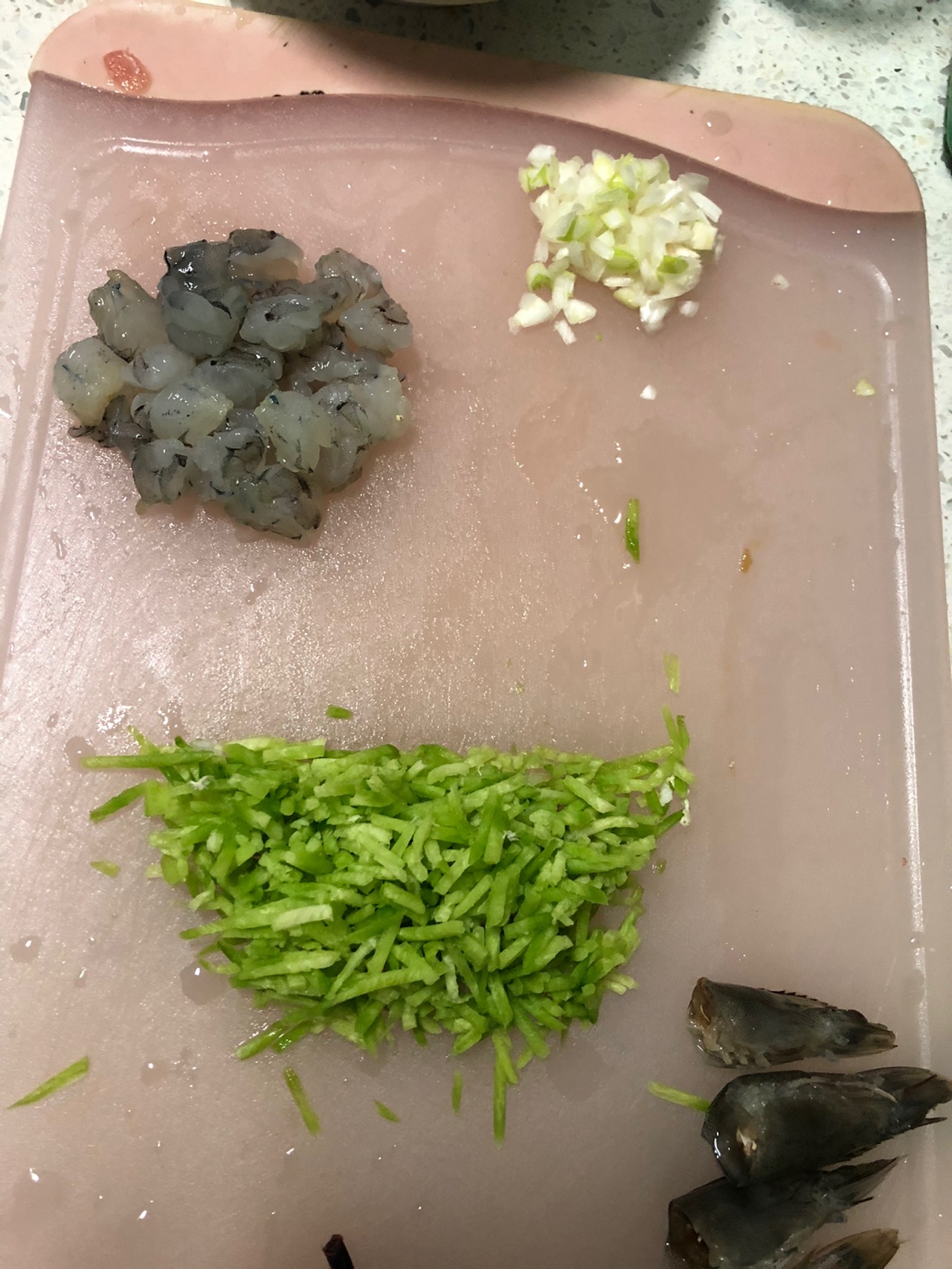 海鲜瘦肉疙瘩汤