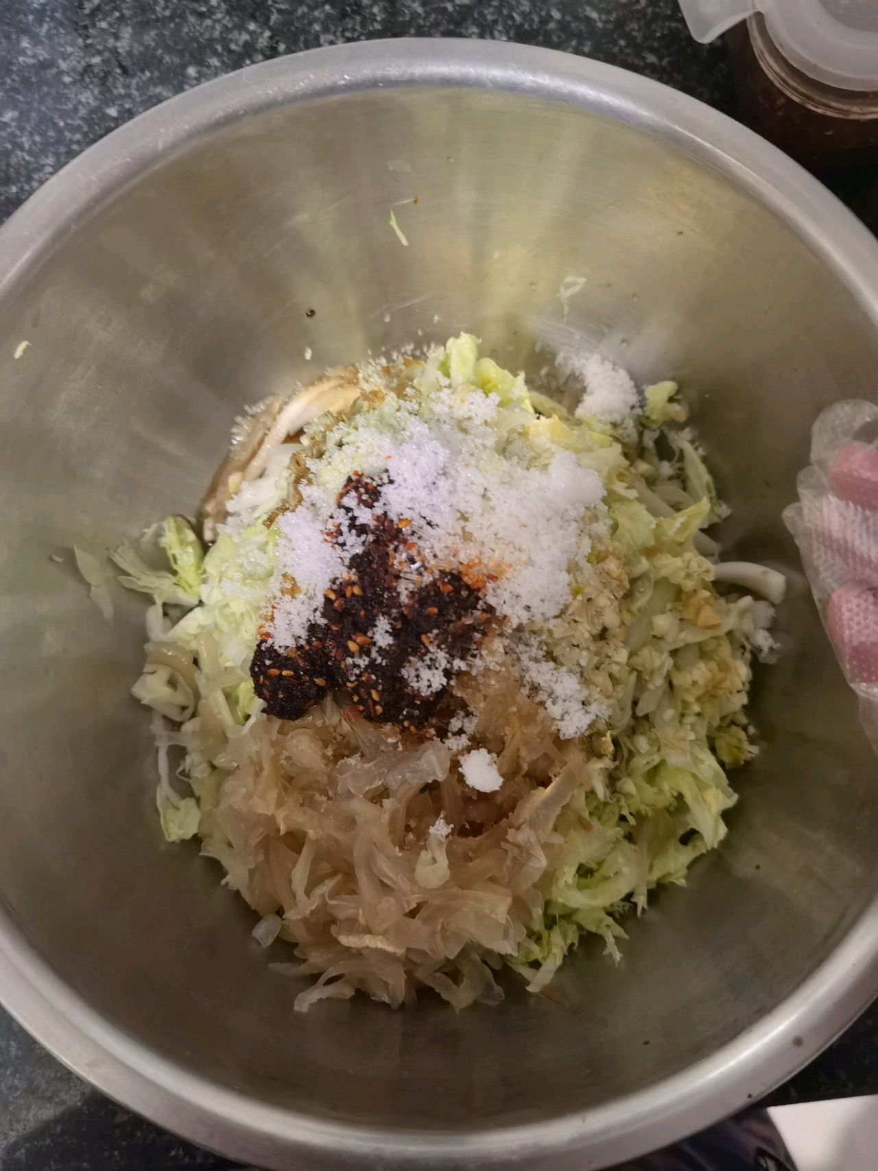 海蜇皮拌白菜