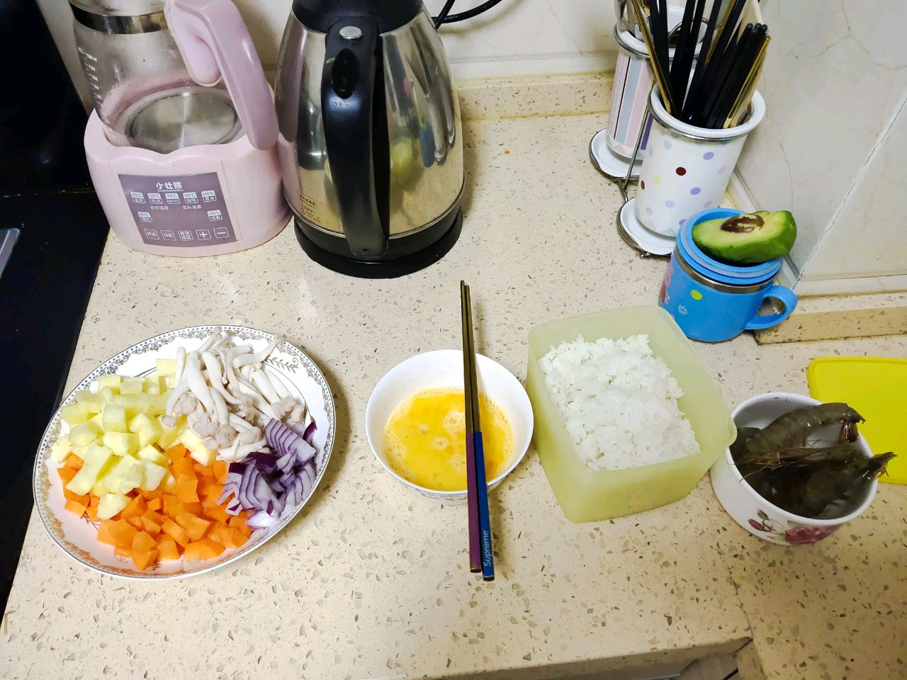 孩子爱吃的菠萝炒饭