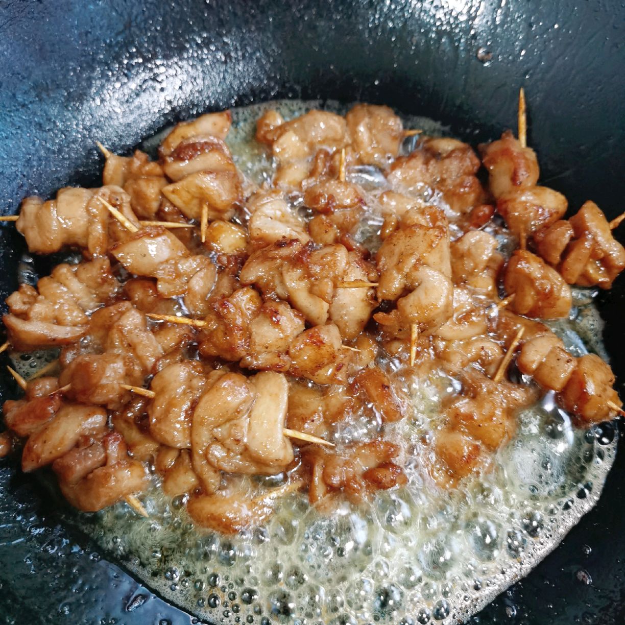 孩子点名菜：鸡胸牙签肉