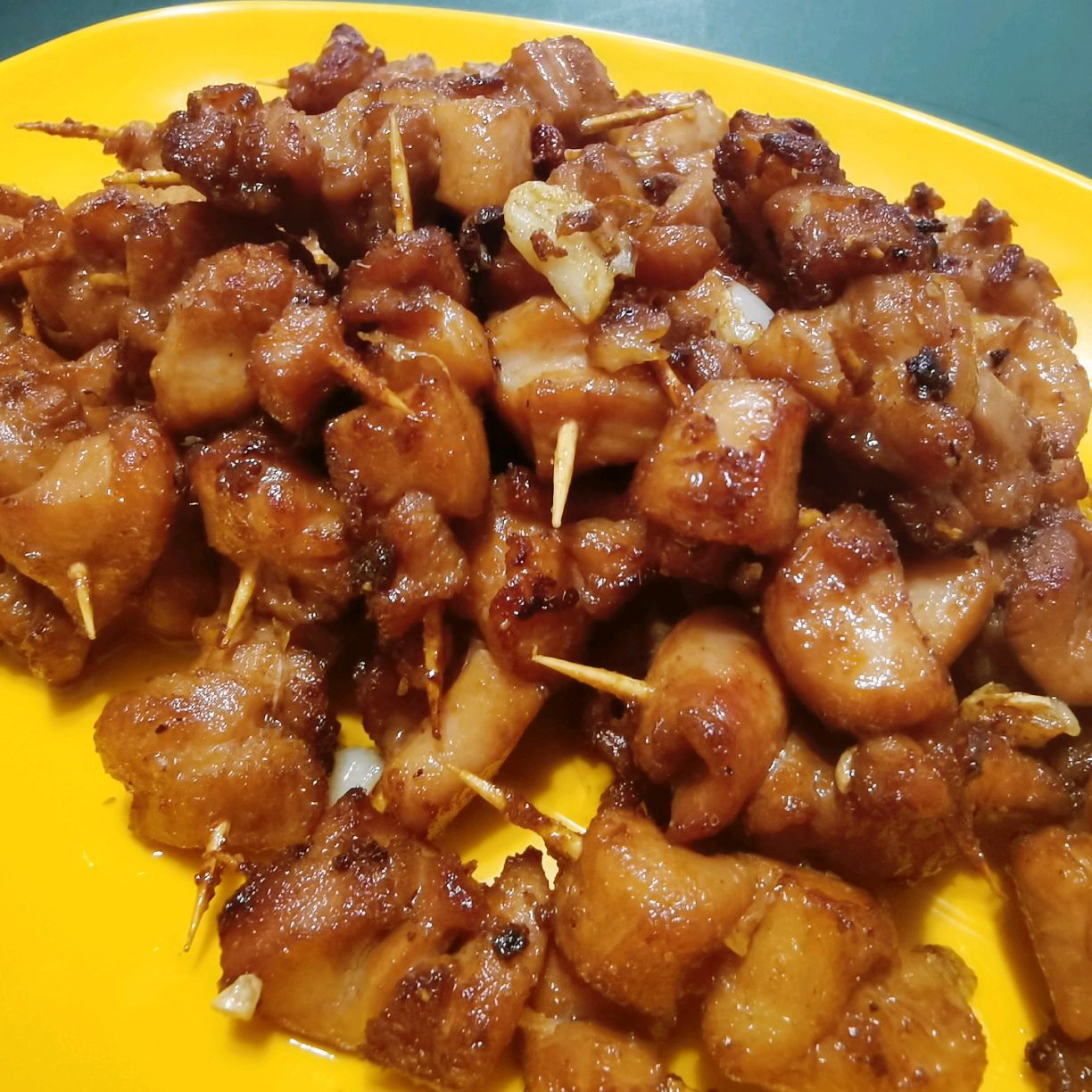 孩子点名菜：鸡胸牙签肉