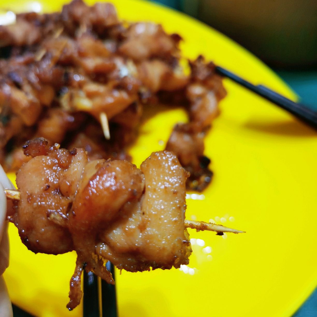 孩子点名菜：鸡胸牙签肉
