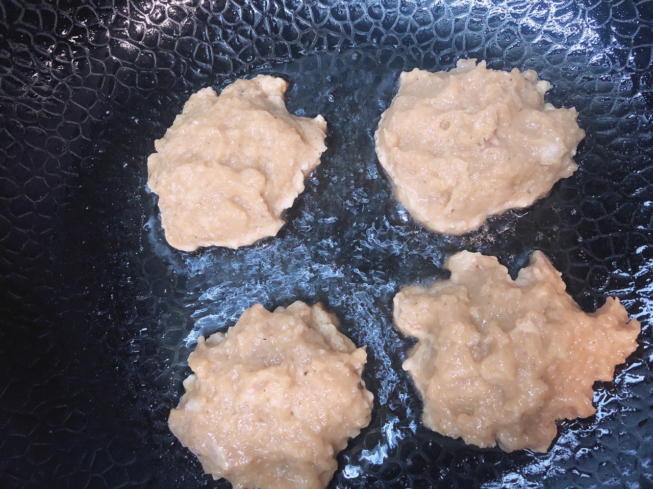 汉堡鸡肉饼