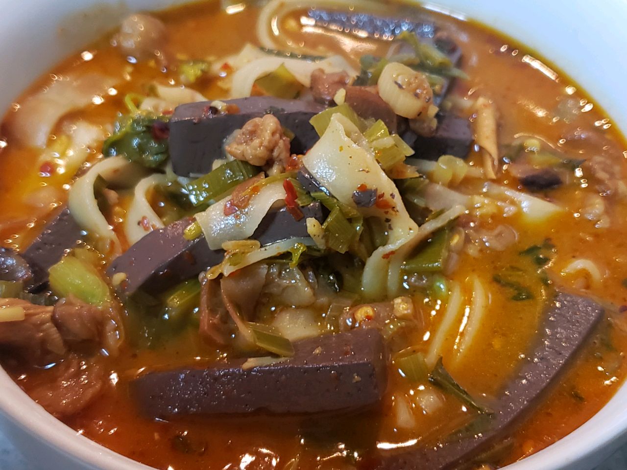 韩城的羊肉糊卜
