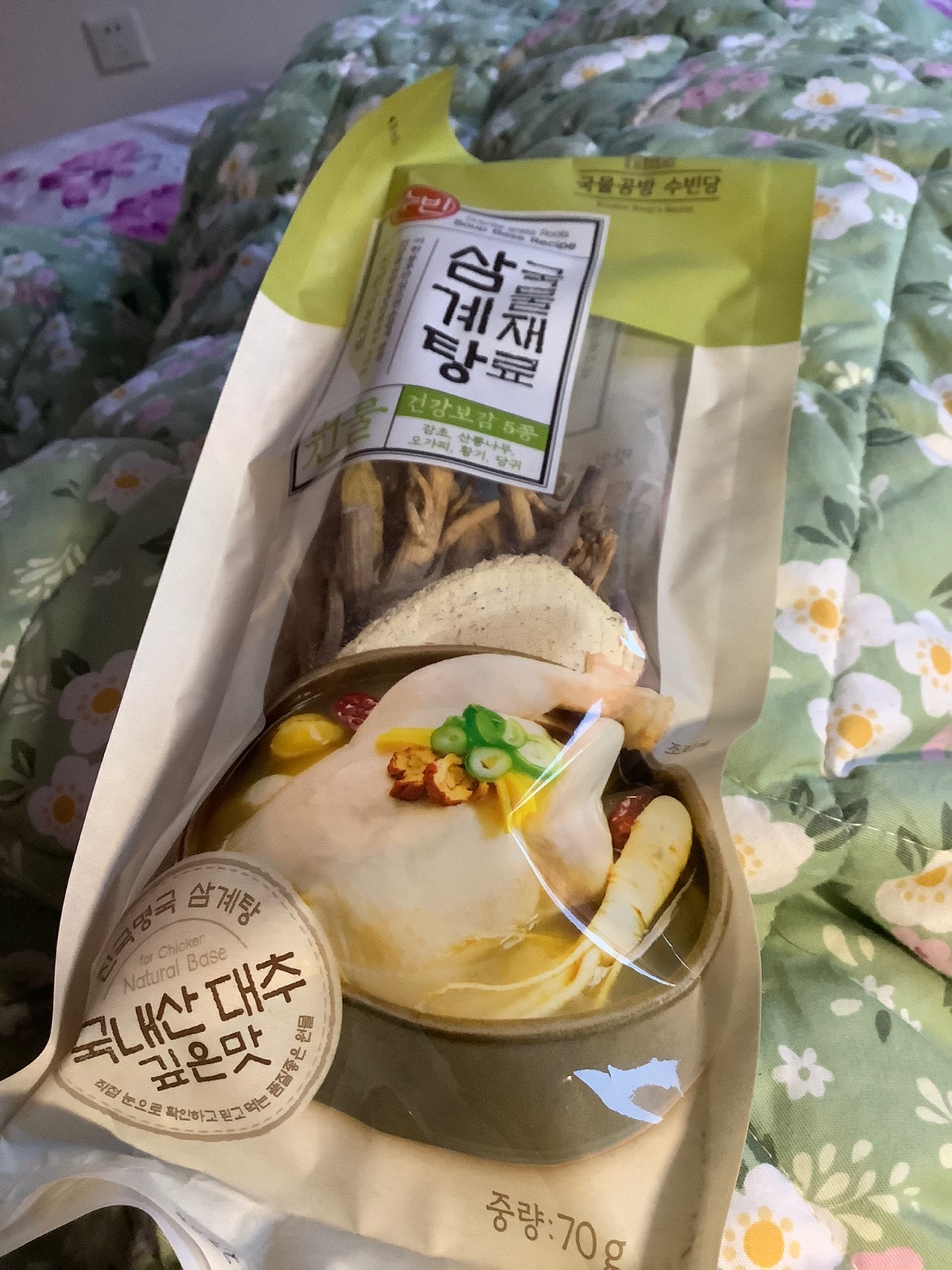 韩式参鸡汤