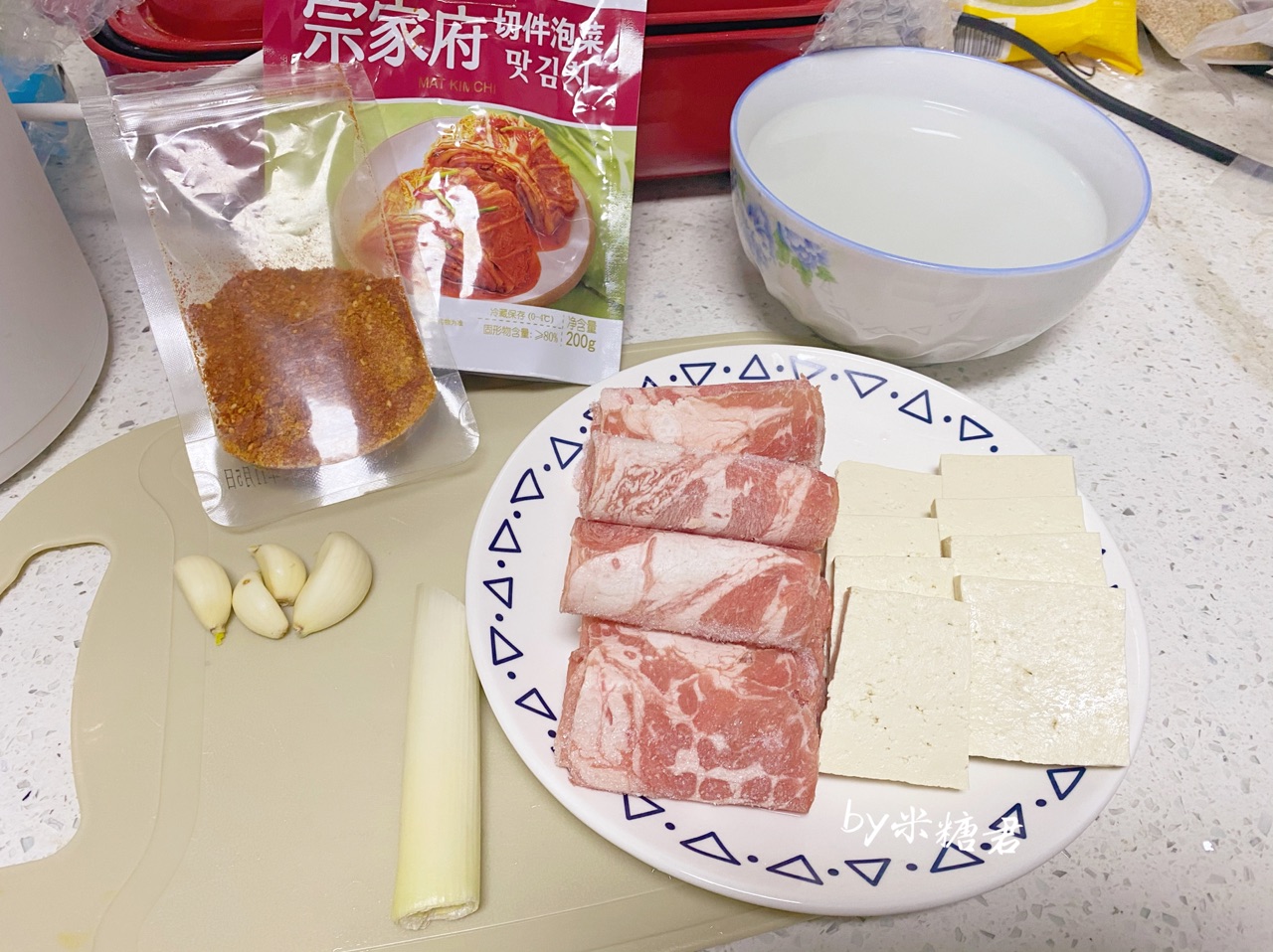 韩式肥牛泡菜豆腐汤