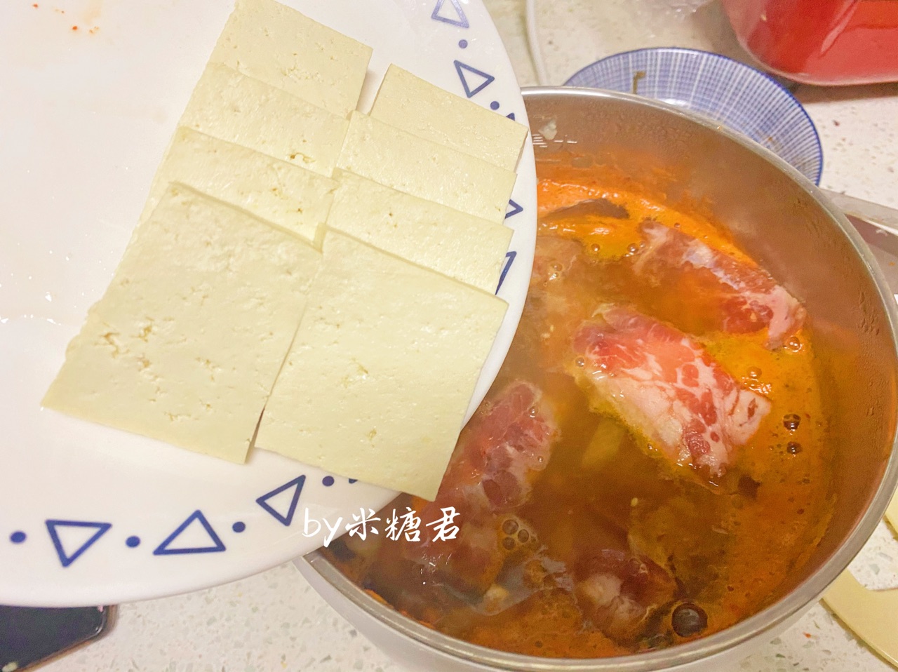 韩式肥牛泡菜豆腐汤