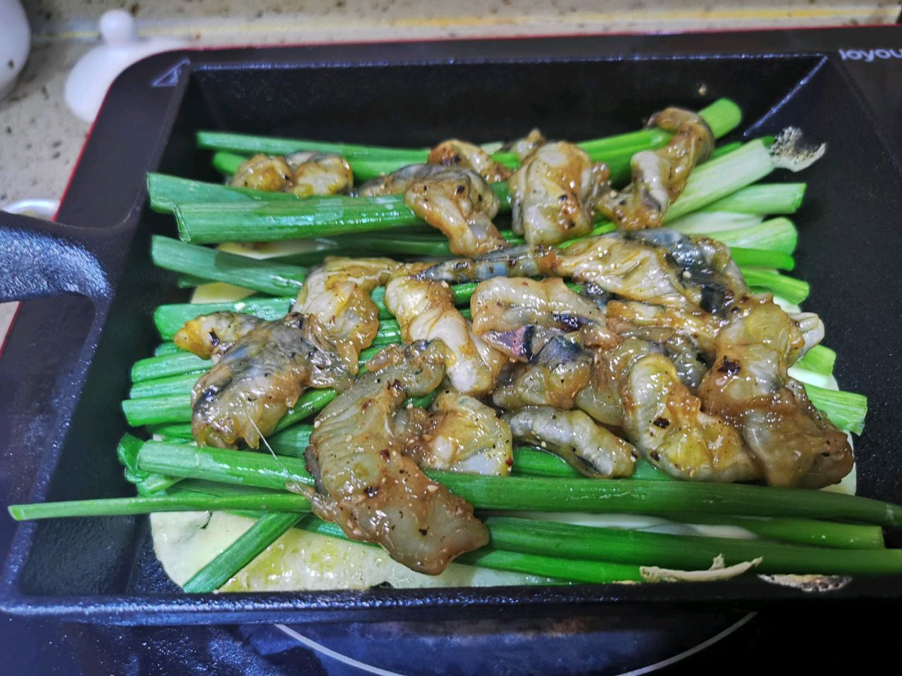 韩式海鲜葱饼