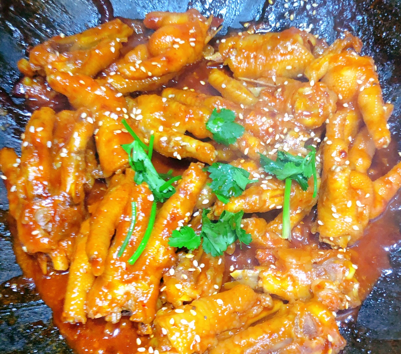 韩式辣鸡爪