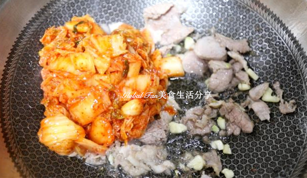韩式泡菜年糕部队锅