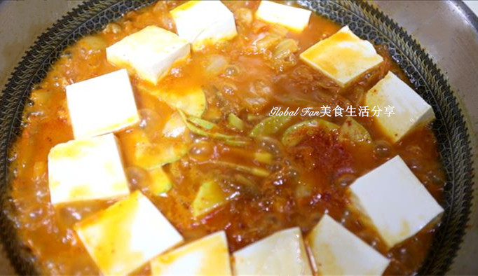 韩式泡菜年糕部队锅