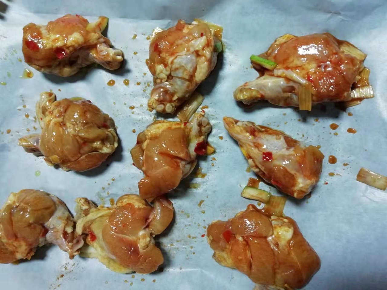 韩式吮指烤鸡腿